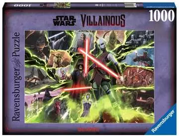 Star Wars Villainous: Asajj Ventress Jigsaw Puzzles;Adult Puzzles - image 1 - Ravensburger