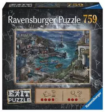 Exit Puzzle: Maják u přístavu 759 dílků 2D Puzzle;Puzzle pro dospělé - obrázek 1 - Ravensburger