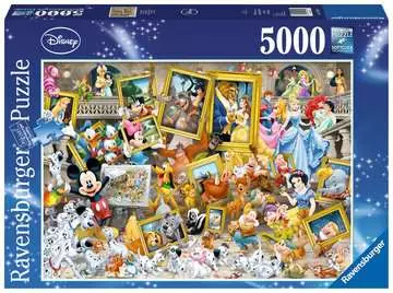 Disney Portréty postaviček 5000 dílků 2D Puzzle;Puzzle pro dospělé - obrázek 1 - Ravensburger