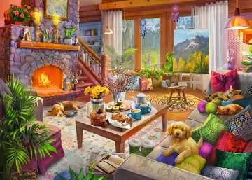 Cozy Cabin Jigsaw Puzzles;Adult Puzzles - image 2 - Ravensburger