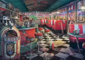 Abandoned Places: Decaying Diner Jigsaw Puzzles;Adult Puzzles - image 2 - Ravensburger
