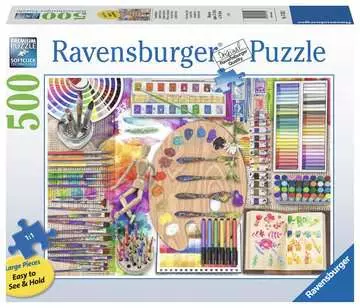 The Artist s Palette Jigsaw Puzzles;Adult Puzzles - image 1 - Ravensburger