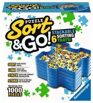 Sort & Go! Puzzle Sorting Trays Puzzles;Puzzle Accessories - image 1 - Ravensburger