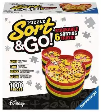Mickey s Sort & Go! Jigsaw Puzzles;Puzzles Accessories - image 1 - Ravensburger