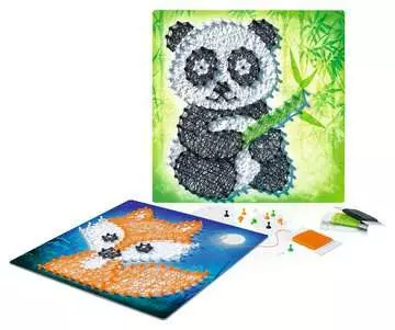 String it Midi Panda e Volpe, Età Raccomandata 7+ Creatività;Per i più piccoli - immagine 4 - Ravensburger