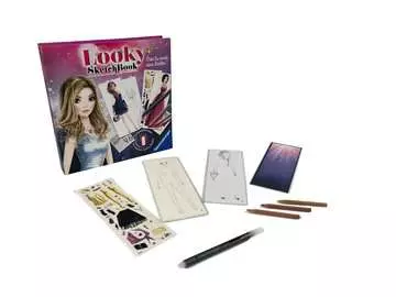 Looky Sketch book robes de soirée Loisirs créatifs;Dessin - Image 4 - Ravensburger