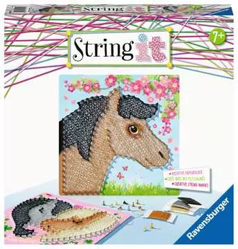 String it Midi Horses, Età Raccomandata 7+ Creatività;Per i più piccoli - immagine 1 - Ravensburger