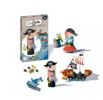 EcoCreate Mini Pirates Hobby;Creatief - image 3 - Ravensburger