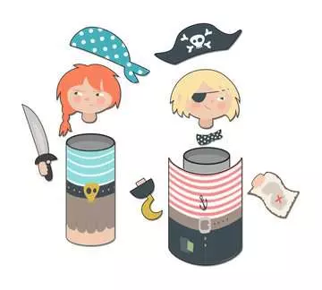 EcoCreate - Mini - Pirates Loisirs créatifs;Création d objets - Image 6 - Ravensburger