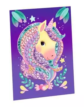 18238 Bastelsets BeCreative Mosaic Unicorn von Ravensburger 3