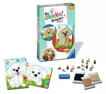 18243 Bastelsets BeCreative String Art Dogs von Ravensburger 2