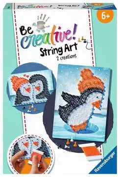 String Art Penguin Loisirs créatifs;Création d objets - Image 1 - Ravensburger