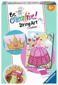 18245 Bastelsets BeCreative String Art Princess von Ravensburger 1