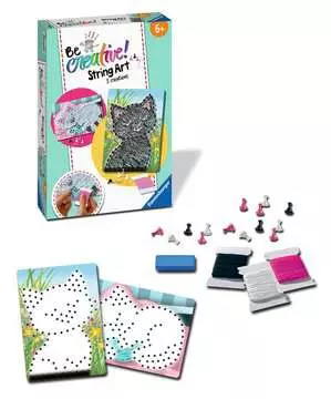 18246 Bastelsets BeCreative String Art Cats von Ravensburger 2