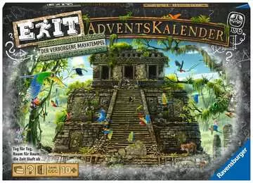18956 Familienspiele EXIT Adventskalender - Der verborgene Mayatempel von Ravensburger 1
