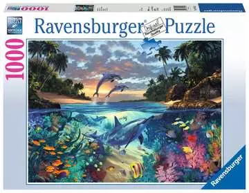 Puzzle 2D 1000 elementów: Koralowa zatoka Puzzle;Puzzle dla dorosłych - Zdjęcie 1 - Ravensburger