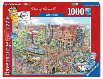 Amsterdam, 1000pc Puslespill;Voksenpuslespill - bilde 1 - Ravensburger