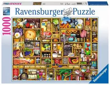 Puzzle 2D 1000 elementów: Regał w kuchni Puzzle;Puzzle dla dorosłych - Zdjęcie 1 - Ravensburger