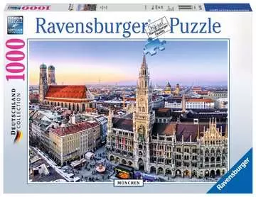 MONACHIUM 1000 EL Puzzle;Puzzle dla dorosłych - Zdjęcie 1 - Ravensburger