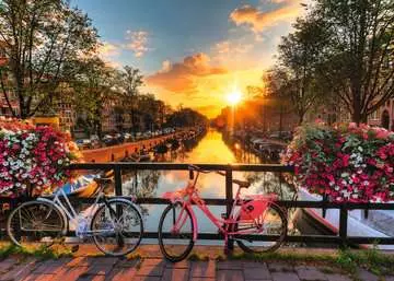 Puzzle 1000 p - Vélos à Amsterdam Puzzle;Puzzle adulte - Image 2 - Ravensburger