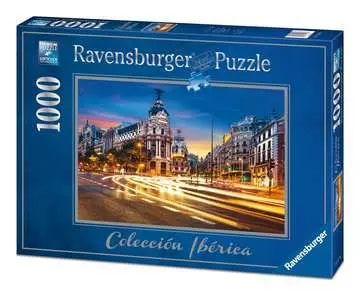 GRAN VIA, MADRYT 1000EL Puzzle;Puzzle dla dorosłych - Zdjęcie 1 - Ravensburger