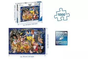Puzzle 2D 1000 elementów: Walt Disney. Królewna Snieżka Puzzle;Puzzle dla dorosłych - Zdjęcie 3 - Ravensburger