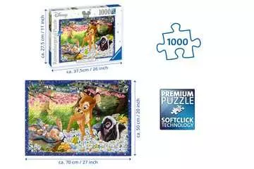 Bambi, Puzzle 1000 Pezzi, Puzzle Disney Classics Puzzle;Puzzle da Adulti - immagine 3 - Ravensburger