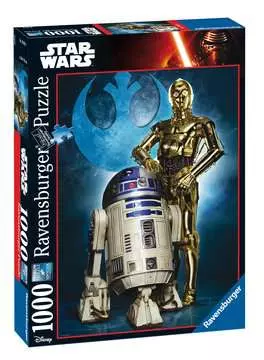 STAR WARS: R2-D2 & C-3PO 1000EL Puzzle;Puzzle dla dorosłych - Zdjęcie 1 - Ravensburger