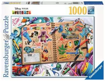 Disney Pixar Scrapbook, Puzzle 1000 Pezzi, Puzzle Disney Puzzle;Puzzle da Adulti - immagine 1 - Ravensburger