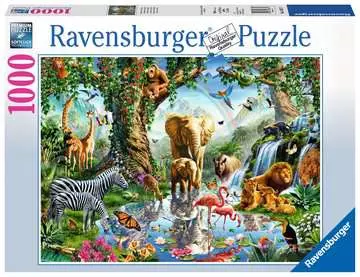 19837 Erwachsenenpuzzle Abenteuer im Dschungel von Ravensburger 1