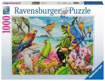 PAPUGI -THE COO 1000EL Puzzle;Puzzle dla dorosłych - Zdjęcie 1 - Ravensburger