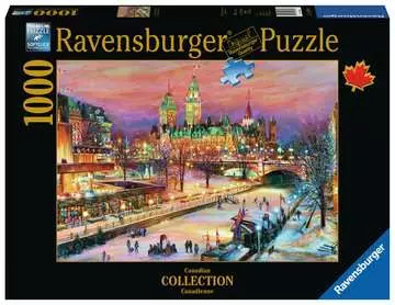 OTTAWA ZIMOWY FESTIWAL 1000EL Puzzle;Puzzle dla dorosłych - Zdjęcie 1 - Ravensburger