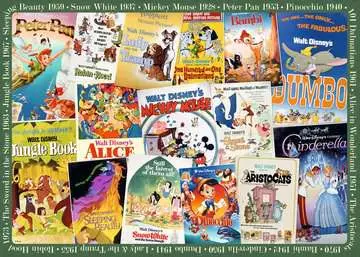 19874 Erwachsenenpuzzle Disney Vintage Movie Poster von Ravensburger 2