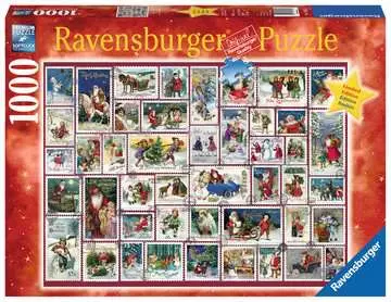 ŚWIĄTECZNBE ŻYCZENIA - KOLAŻ 1000EL Puzzle;Puzzle dla dorosłych - Zdjęcie 1 - Ravensburger