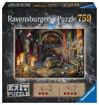 Puzzle EXIT: Zamek wampira  759 elementów Puzzle;Puzzle dla dorosłych - Zdjęcie 1 - Ravensburger