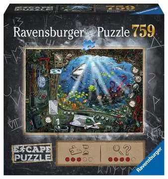Escape the Puzzle, Submarino, 759 Piezas, Edad Recomendada 12+ Puzzles;Puzzle Adultos - imagen 1 - Ravensburger