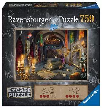 Escape the Puzzle, Vampiro, 759 Piezas, Edad Recomendada 12+ Puzzles;Puzzle Adultos - imagen 1 - Ravensburger