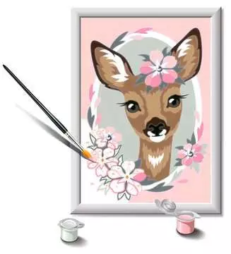 CreArt, Bambi, Dipingere con i Numeri per Bambini, Età Raccomandata 7+ Creatività;CreArt - immagine 4 - Ravensburger