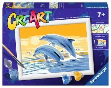 Delightful Dolphins Art & Crafts;CreArt Kids - image 1 - Ravensburger