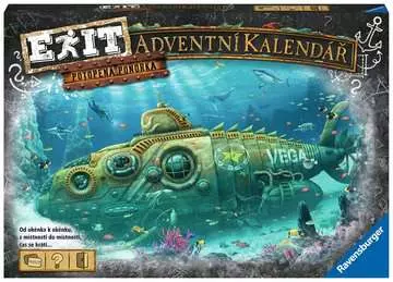 EXIT Adventní kalendář Ponorka 2D Puzzle;Exit Puzzle - obrázek 1 - Ravensburger