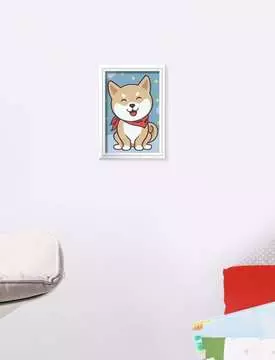 Numéro d art - mini - Adorable Shiba Inu Loisirs créatifs;Peinture - Numéro d art - Image 4 - Ravensburger