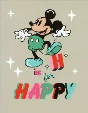 Disney Mickey Mouse H is for Happy Hobby;Schilderen op nummer - image 3 - Ravensburger
