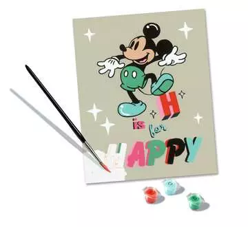 Disney Mickey Mouse H is for Happy Hobby;Schilderen op nummer - image 4 - Ravensburger