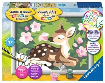 Klein hert Hobby;Schilderen op nummer - image 1 - Ravensburger