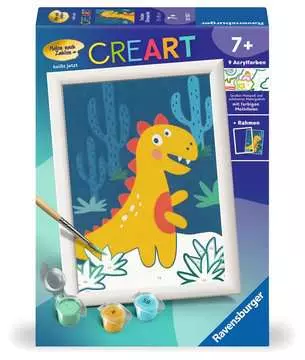 20158 Malen nach Zahlen Frecher Dinosaurier von Ravensburger 2