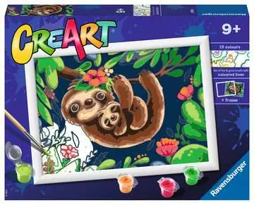 Ravensburger CreArt - Sweet Sloths Arts & Craft;CreArt - bilde 1 - Ravensburger