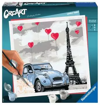 Ravensburger CreArt - Lovely Paris Arts & Craft;CreArt - bild 1 - Ravensburger