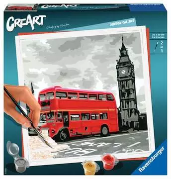 CreArt Londýn volá Kreativní a výtvarné hračky;CreArt Malování pro dospělé - obrázek 1 - Ravensburger