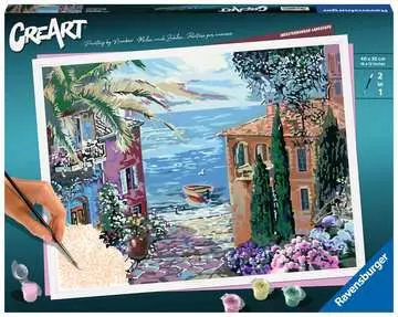 Mediterranean Landscape Art & Crafts;CreArt Adult - image 1 - Ravensburger