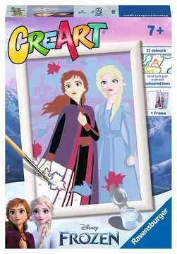 CreArt Disney Frozen Sisters forever Arts & Craft;CreArt - Billede 1 - Ravensburger